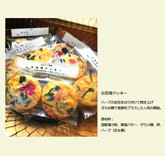 お花畑クッキー